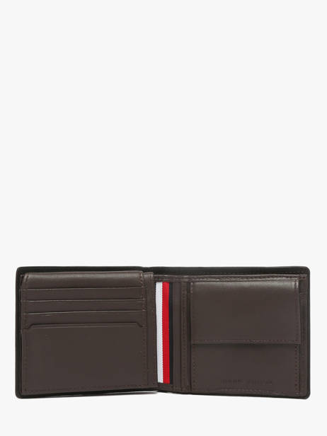 Portefeuille Cuir Tommy hilfiger Marron corporate AM13741 vue secondaire 1