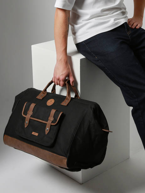 Cabin Duffle Bag Backpack Travel Cabaia Black travel DUFFV2 other view 1