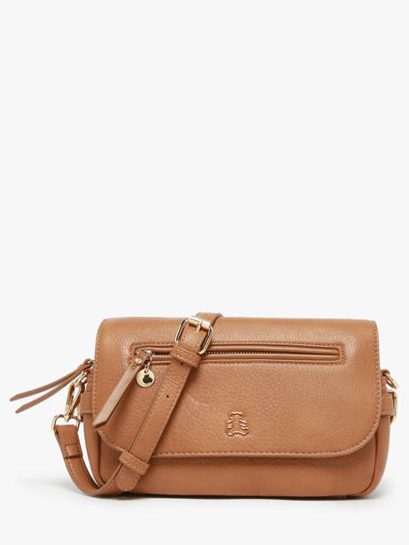 Shoulder Bag Zip Lulu castagnette Brown zip YRONDE