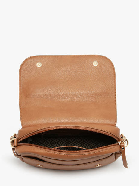 Shoulder Bag Zip Lulu castagnette Brown zip YRONDE other view 3