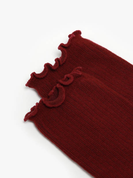 Socks Pieces Red girl 17149458 other view 1