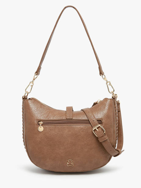 Shoulder Bag Bride Lulu castagnette Brown bride ZAYDEN other view 4