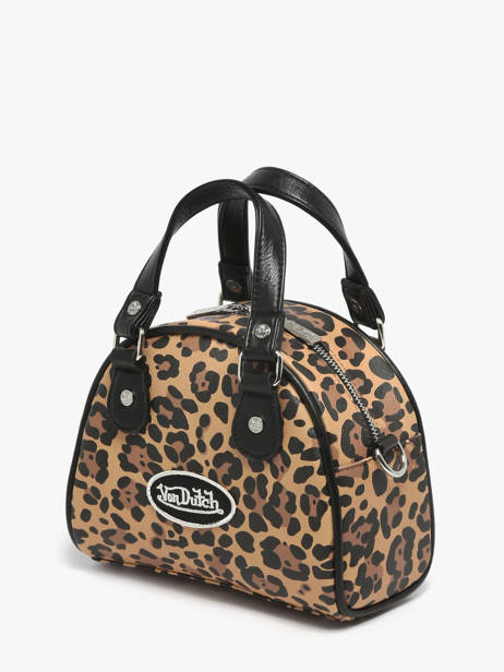 Leopard Mini Nolah Top-handle Bag Von dutch Multicolor bags NOLAH other view 2