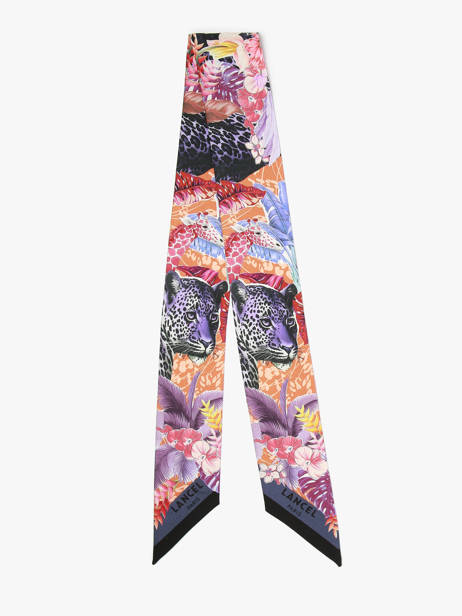 Silk Ribbon Jungle 82x5,5cm Lancel Blue charms A13877