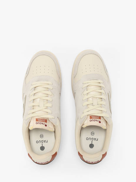 Sneakers In Leather Faguo Beige men 25CG3206 other view 3