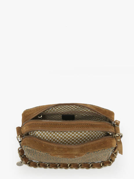 Shoulder Bag Vintage Mila louise Brown vintage 23673PA other view 3