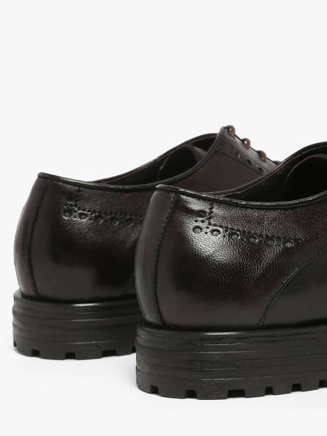 Derby Shoes In Leather Kost Brown men D other view 2
