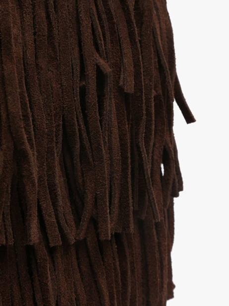 Santiago Boots In Leather Metisse Brown women XD2128 other view 4