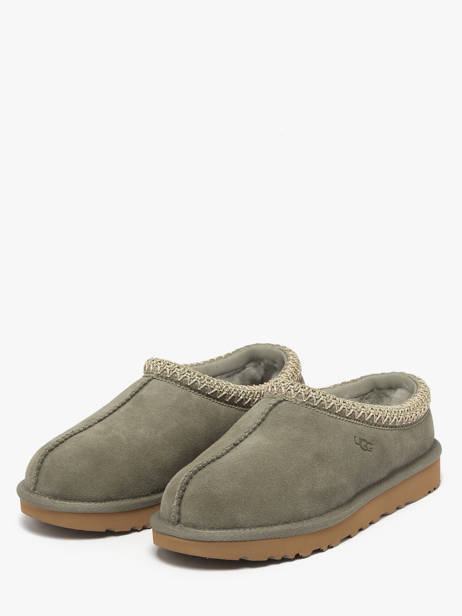 Slippers Tasman Ii In Leather Ugg Green women 1174470 other view 2