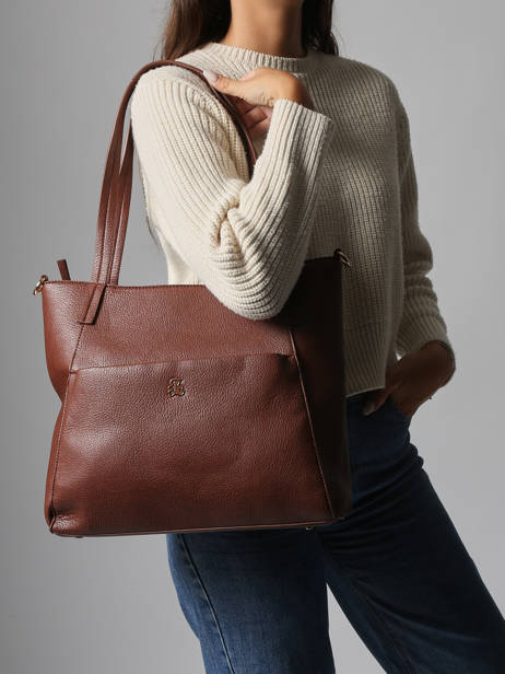 Shoulder Bag Soft Lulu castagnette Brown soft ZACARI other view 1