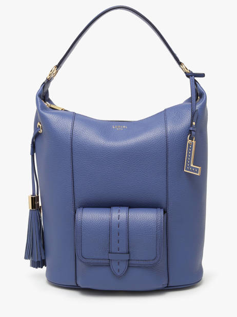 Shoulder Bag Premier Flirt Leather Lancel Blue premier flirt A13789