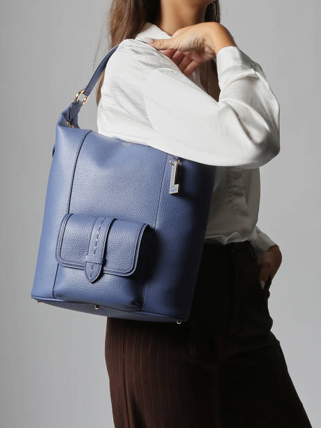 Shoulder Bag Premier Flirt Leather Lancel Blue premier flirt A13789 other view 1