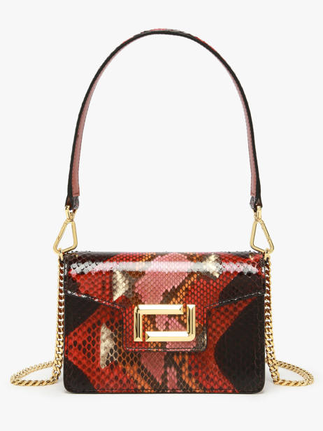 Shoulder Bag Angele Leather Lancel Red angele A13776