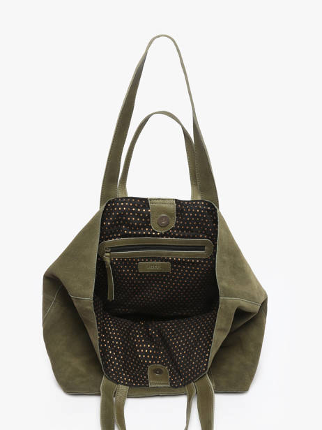 Shoulder Bag Jasmin Leather Pieces Green jasmin 17160092 other view 3