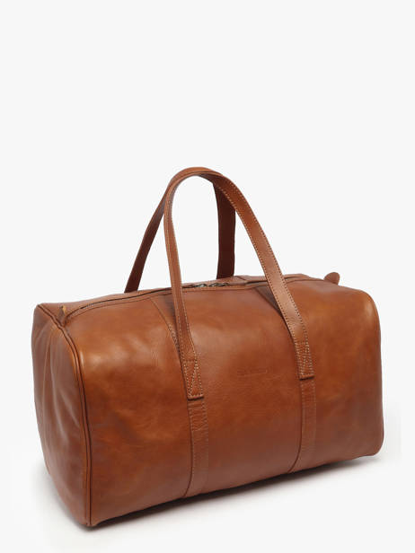 Travel Bag Vintage Paul marius Brown vintage CABINE other view 2