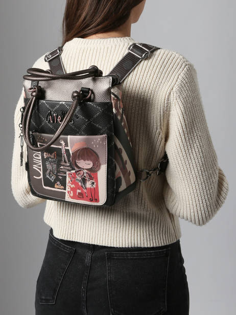 Backpack Anekke Gray mademoiselle 41805288 other view 1