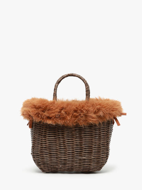 Shopping Bag Doudou Le voyage en panier Brown doudou S other view 5