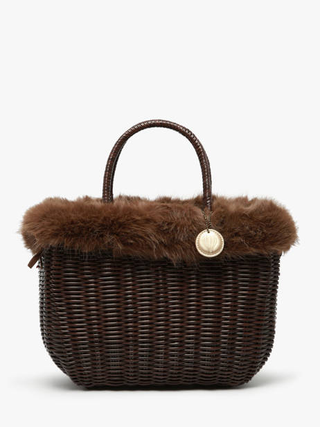 Shopping Bag Doudou Le voyage en panier Brown doudou M