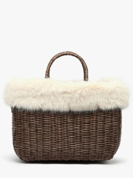 Shopping Bag Doudou Le voyage en panier Beige doudou L other view 4