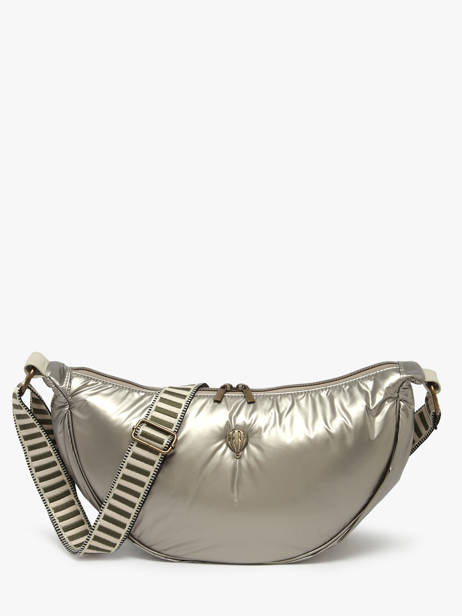 Shoulder Bag Doudoune Le voyage en panier Silver doudoune AHP230