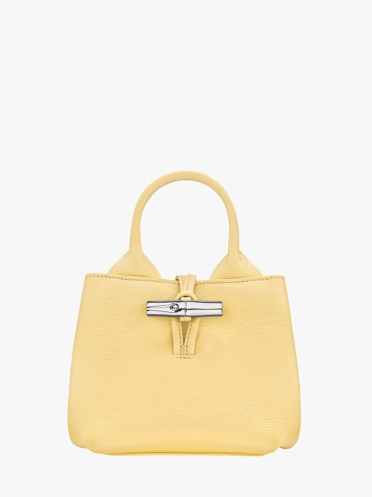 Longchamp Le roseau Sacs porté main Jaune