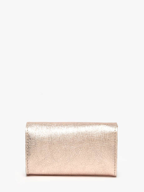 Porte-monnaie Etincelle Irisee Cuir Etrier Rose etincelle irisee EETI5018 vue secondaire 2