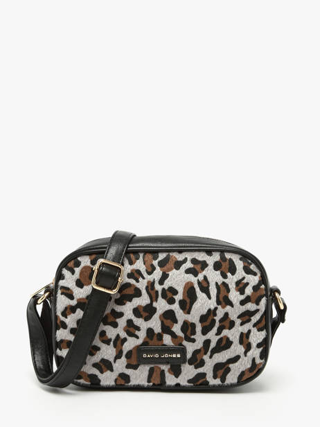 Shoulder Bag Leopard David jones Black leopard CM7663
