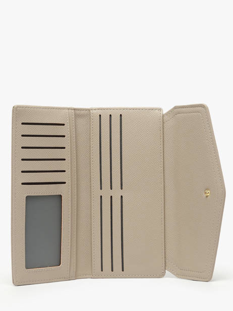 Portefeuille Saffiano David jones Beige saffiano P164 vue secondaire 1