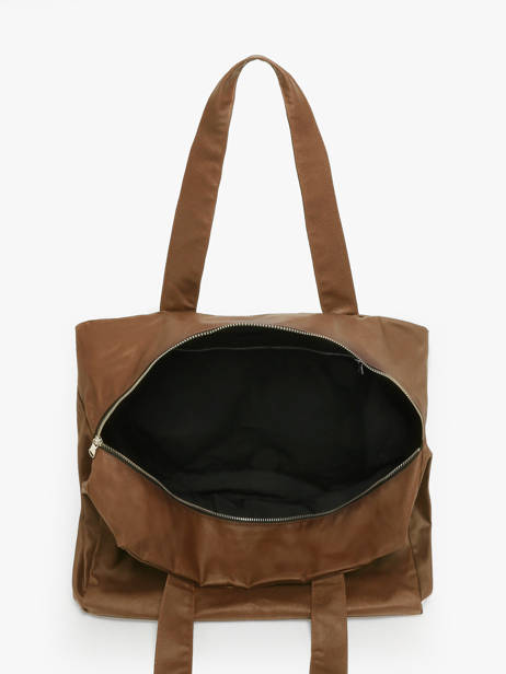 Shoulder Bag Célestins Waxed Rivedroite Brown waxed CELESWAX other view 3