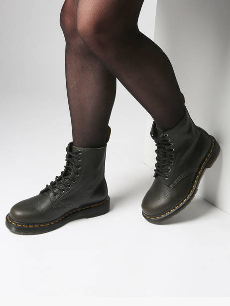 Boots 1460 Pascal In Leather Dr martens Black boy 31981300 other view 1