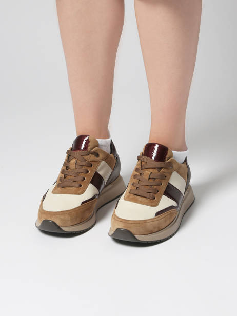 Sneakers In Leather Gabor Brown women 20 other view 1