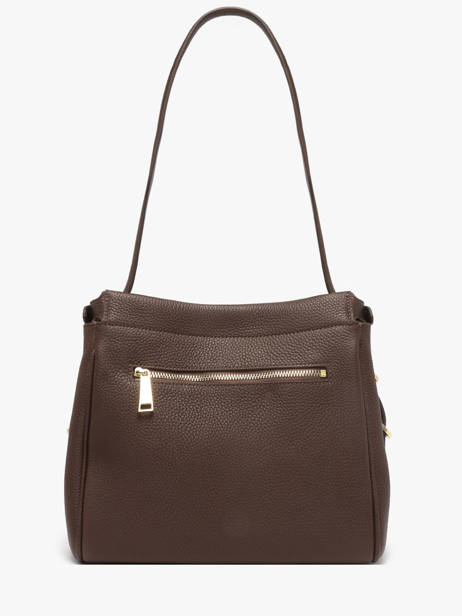 Sac Porté épaule Mademoiselle Romy Cuir Lancaster Marron mademoiselle romy 105 vue secondaire 4