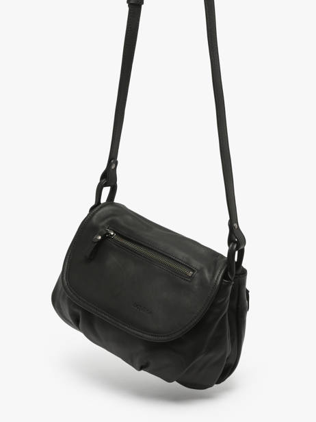 Shoulder Bag Vintage Leather Nat et nin Black vintage JEN other view 3