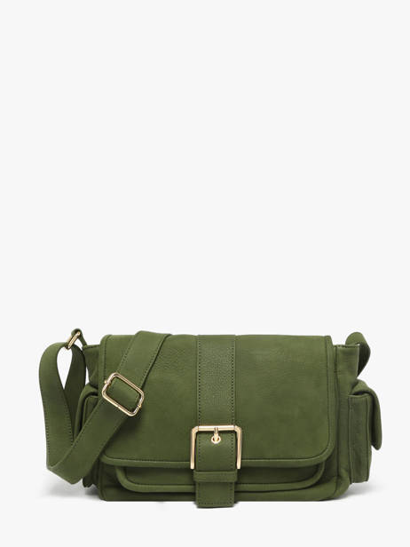 Leather Joy Shoulder Bag Nat et nin Green vintage JOY