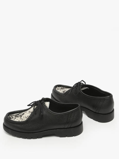 Derby Shoes In Leather Kleman Black women PADRINIB other view 2