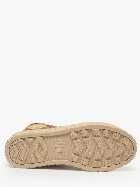 Sneakers In Leather Palladium Brown women 74320234 other view 4