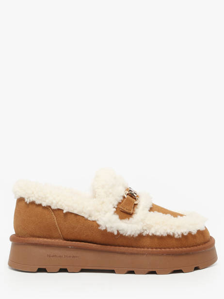 Moccasins In Leather Nathan baume Brown women 252N8503