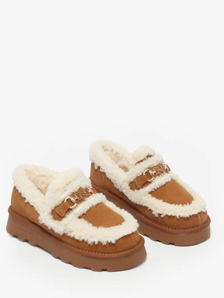 Moccasins In Leather Nathan baume Brown women 252N8503 other view 1