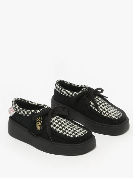 Derby Shoes In Leather Clarks Black women 26184945 other view 1