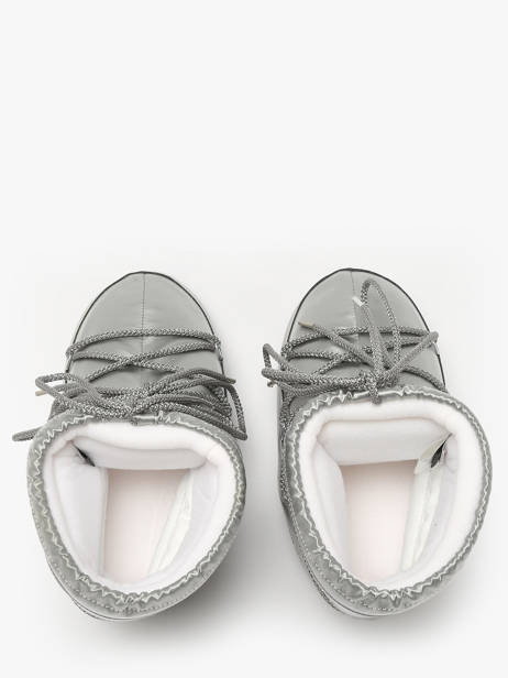 Boots Icon Low Glance Moon boot Silver women D1409350 other view 3