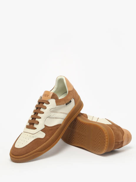 Sneakers In Leather Kost Beige men LEGENDVM other view 2