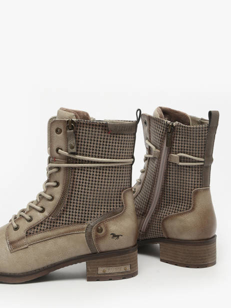 Boots Mustang Beige women M0062001 other view 2