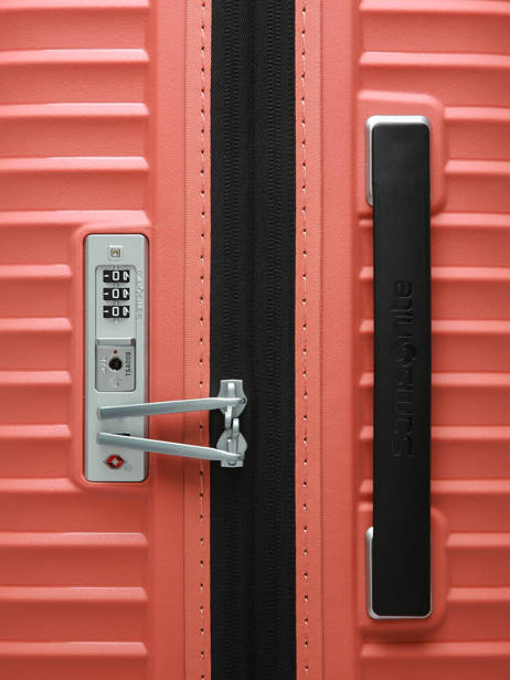 Upscape Hardside Luggage Samsonite Pink upscape KJ1003 other view 1