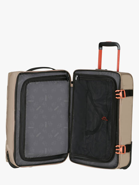 Cabin Duffle Bag On Wheels Urban Track Urban Track American tourister Beige urban track MD1201 other view 3