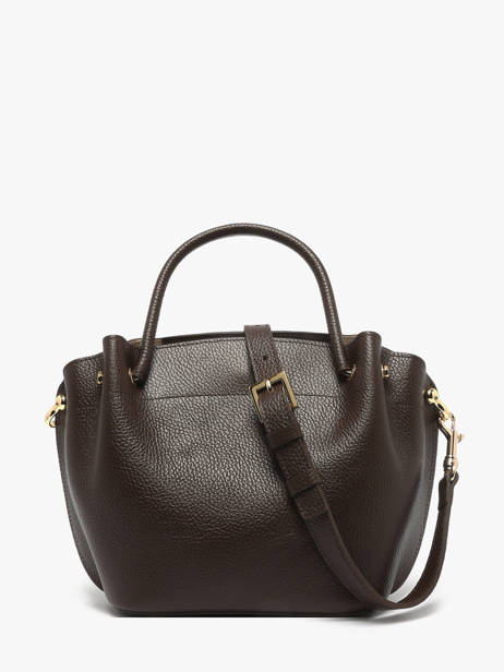 Leather Foulonné Double Satchel Lancaster Brown foulonne double louisa 18 other view 4