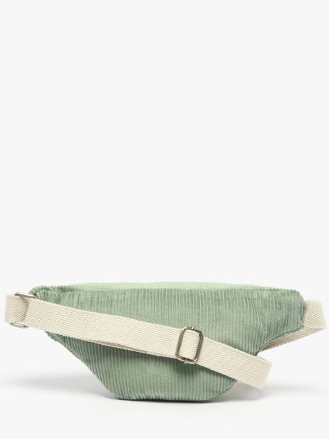 Sac Banane Hindbag Vert velours V vue secondaire 4