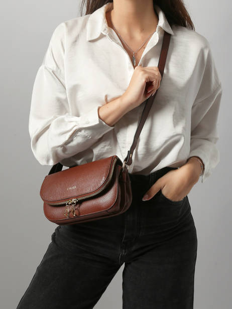 Small Leather Tradition Crossbody Bag Etrier Brown tradition ETRA059S other view 1