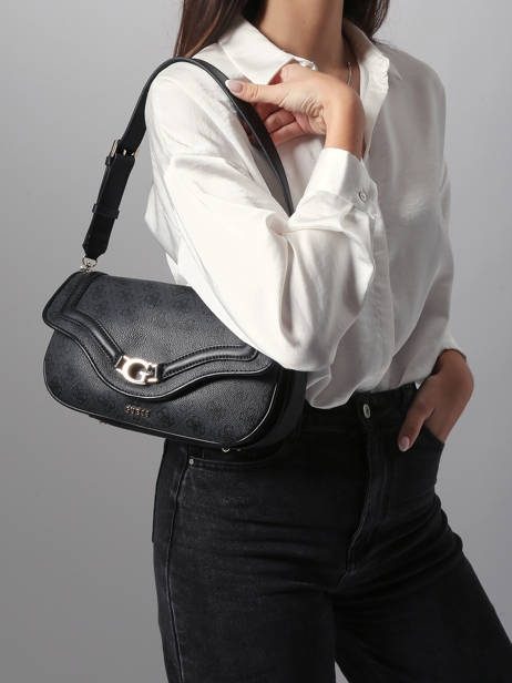 Shoulder Bag Dea Guess Black dea SG799320 other view 1