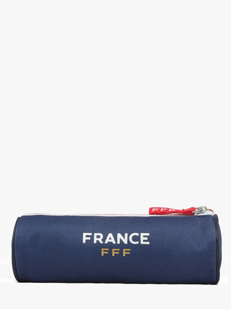 1 Compartment Pouch Federat. france football Blue fff 25BX207P other view 2