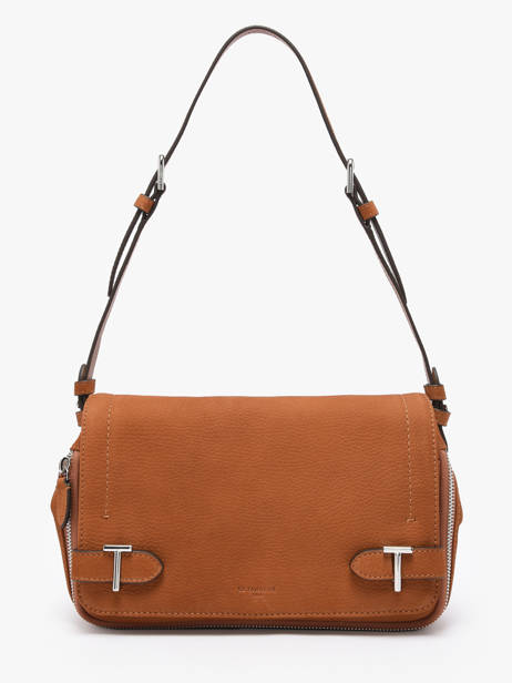 Crossbody Bag Simone Leather Le tanneur Brown simone TMON1203